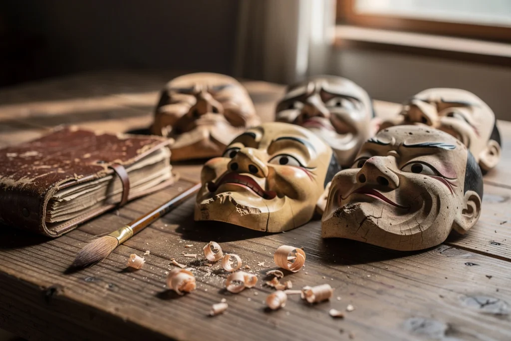 Carnet d’explorateur : dans les pas des maîtres sculpteurs de masques du tōhoku