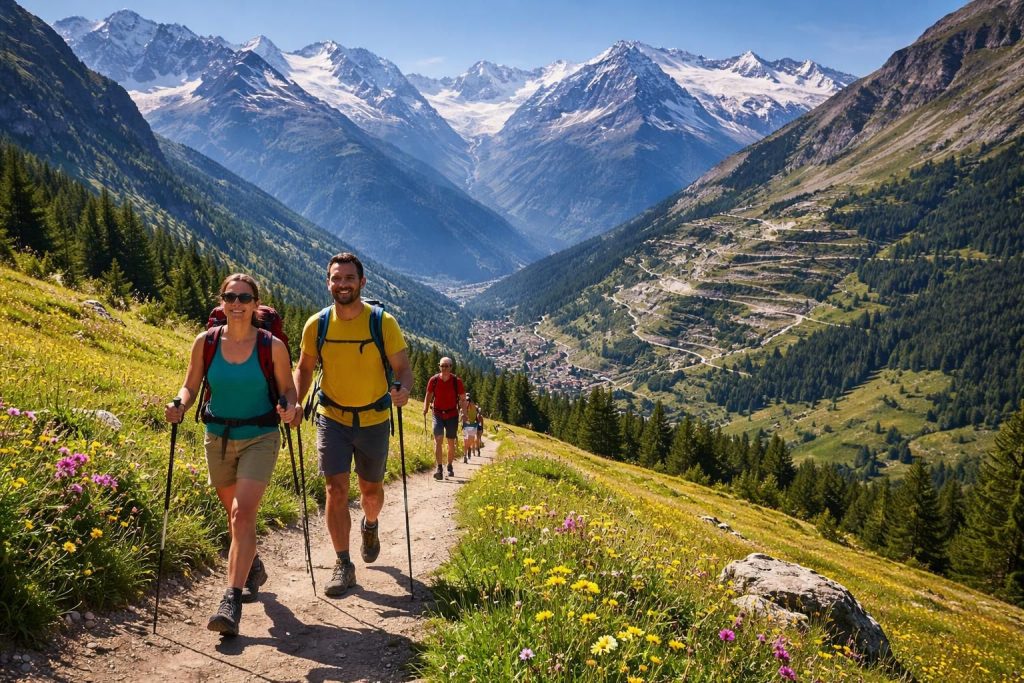 Séjour montagne Écrins pour cadeau nature avec randonnées Alpe d’Huez