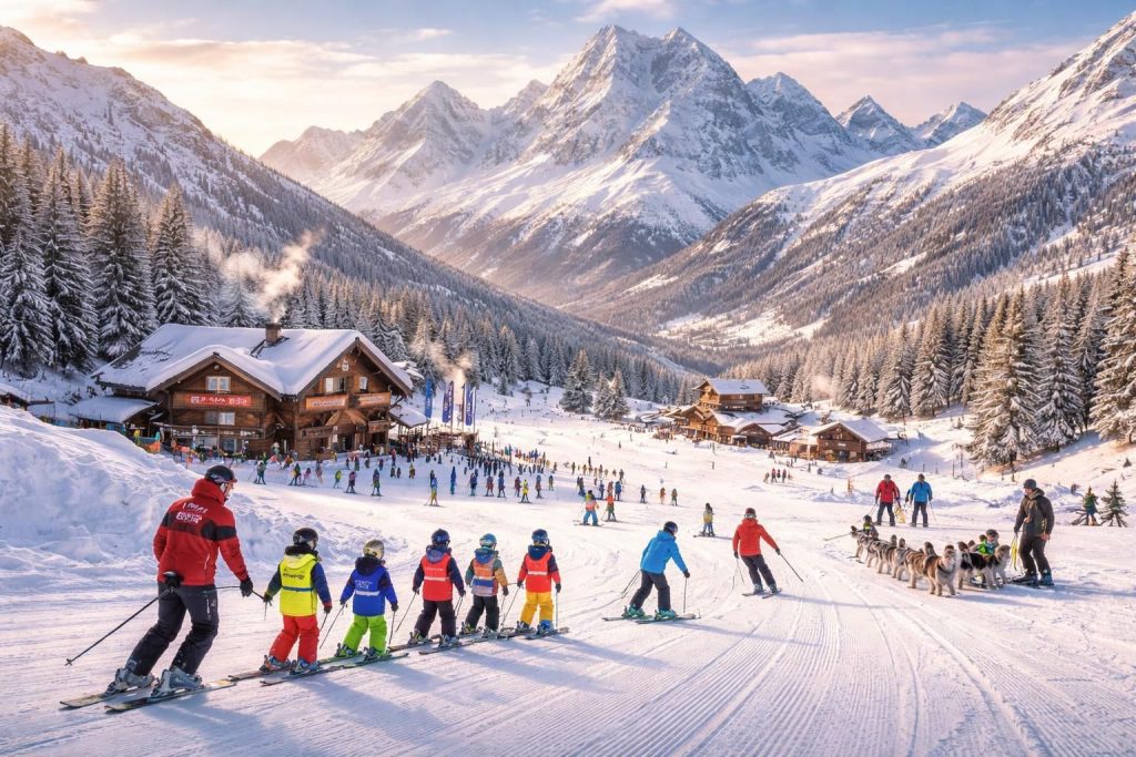 Séjours montagne et sports hiver dans les Écrins avec ESF Alpes et Vacances Bleues