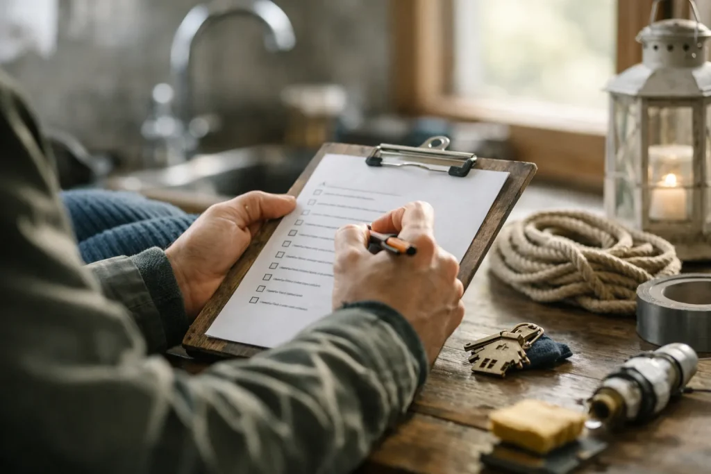 Fermer une maison pour l’hiver : la check-list avant de partir