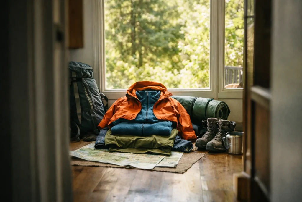 Le système des trois couches, en vrai